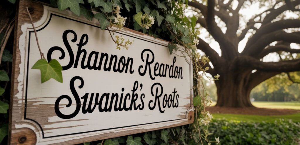 A Glimpse Into Shannon Reardon Swanick’s Roots