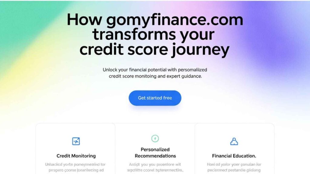 gomyfinance.com credit score
