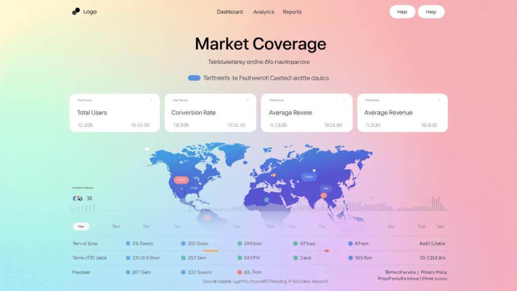 Navigate the Dashboard and Explore Market Coverage